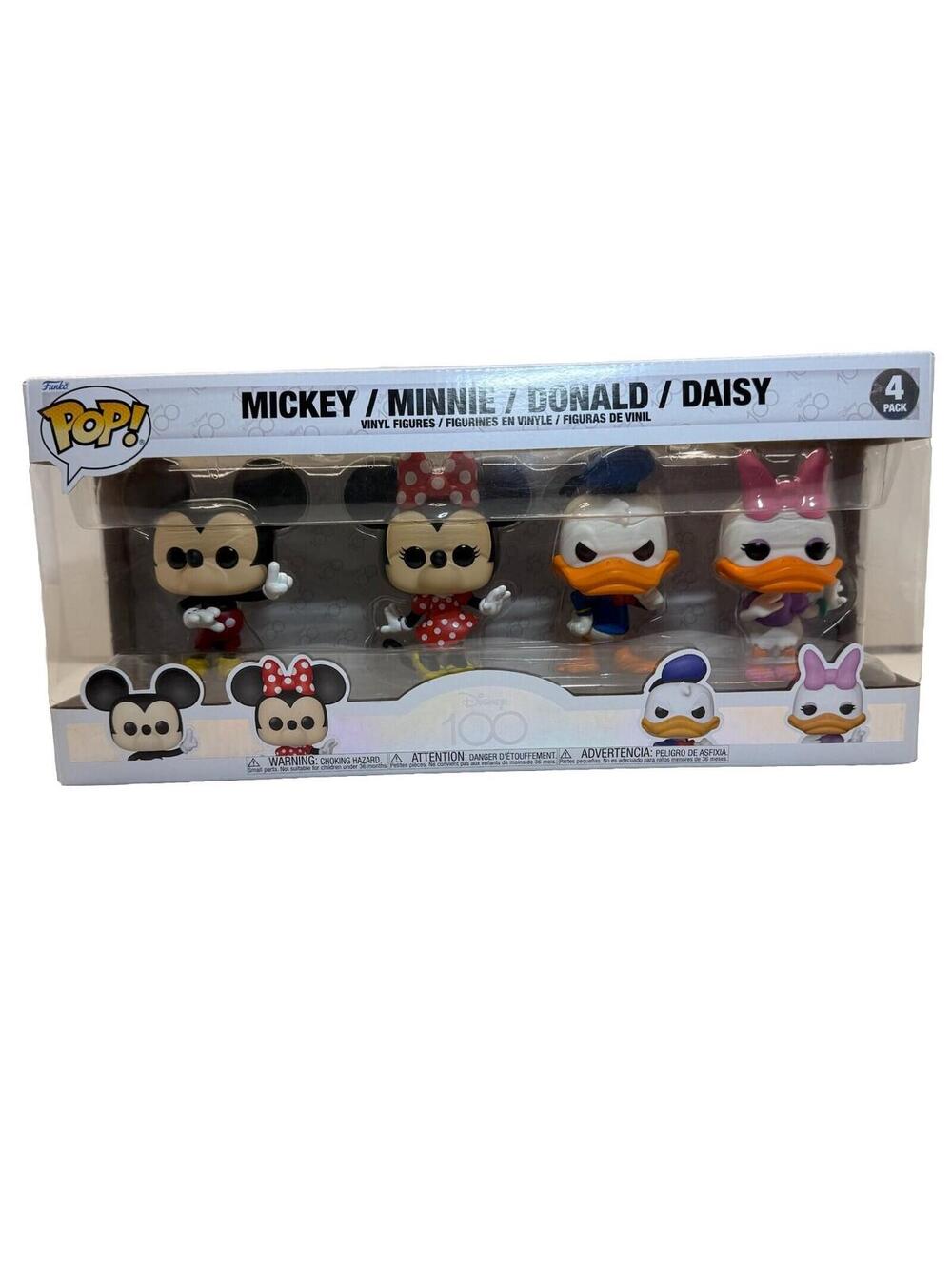 Funko Pop Vinyl Disney Mickey Mouse Minnie Mouse Donald Duck Daisy